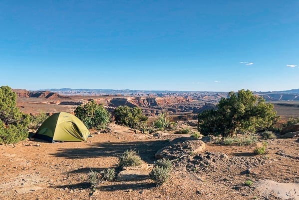 Camping view from Murphy Hogback campground Canyonlands by bmeteor.aiodimecu.cf
