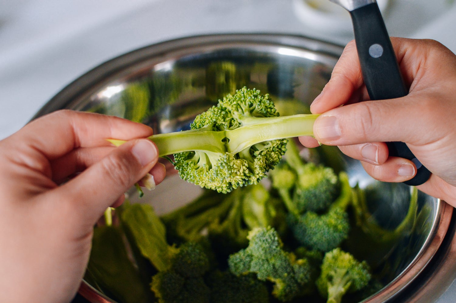 Breaking apart broccoli florets, bmeteor.aiodimecu.cf