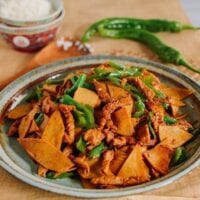 Chinese Tofu Sheet Stir-fry with Pork, bmeteor.aiodimecu.cf