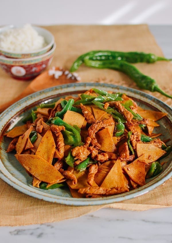 Chinese Tofu Sheet Stir-fry with Pork, bmeteor.aiodimecu.cf