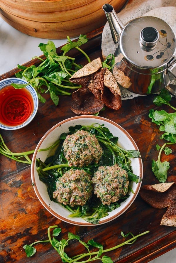 Watercress steamed meatballs, bmeteor.aiodimecu.cf