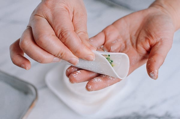 Folding dumpling wrapper in half, bmeteor.aiodimecu.cf