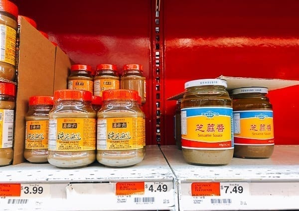 Brands of Chinese sesame paste on store shelf, bmeteor.aiodimecu.cf