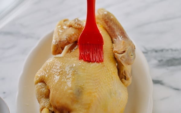 Brushing poached chicken with oil, bmeteor.aiodimecu.cf