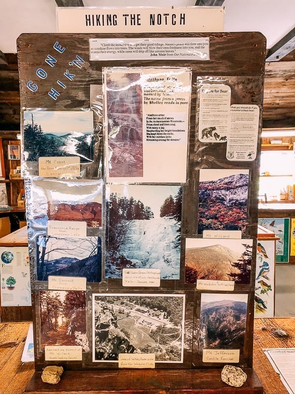 Signs in Crawford Notch State Park visitor’s center, bmeteor.aiodimecu.cf