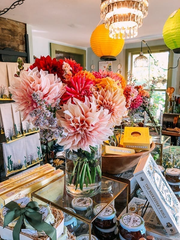 Dahlias in vase in gift store, bmeteor.aiodimecu.cf