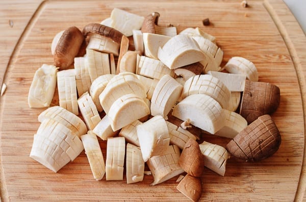 King oyster mushroom pieces ready for stir-fry, bmeteor.aiodimecu.cf