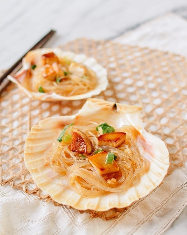 King Oyster Mushrooms with Garlicky Glass Noodles