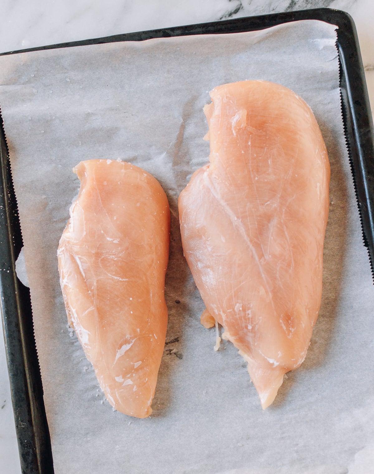 Partially frozen chicken breasts, bmeteor.aiodimecu.cf