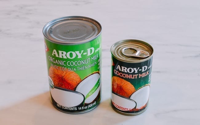 Two sizes of canned coconut milk, bmeteor.aiodimecu.cf