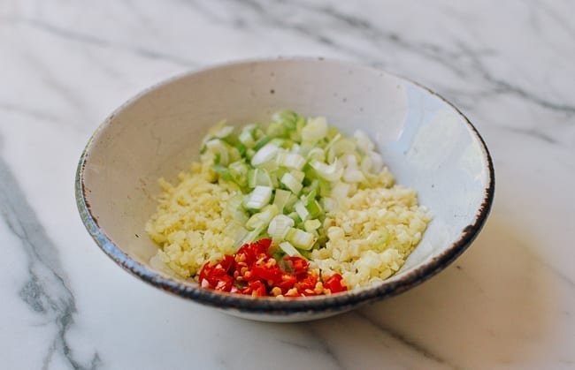 Bowl with ginger, garlic, scallions, thai chili, bmeteor.aiodimecu.cf