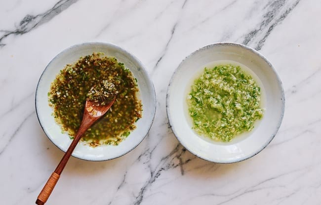 Ginger scallion oil with and without soy sauce, bmeteor.aiodimecu.cf