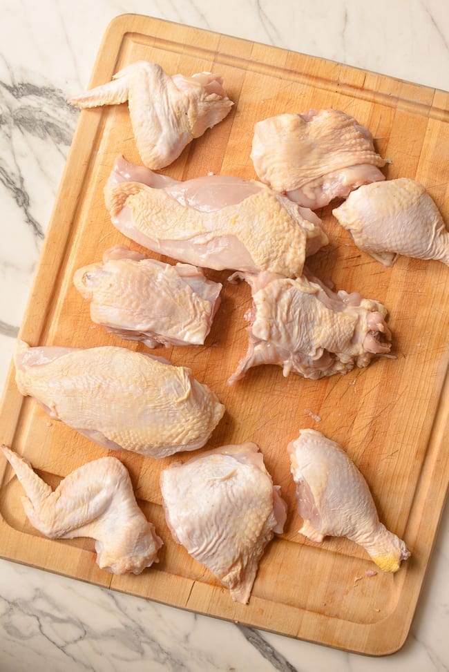 How to Break Down a Chicken