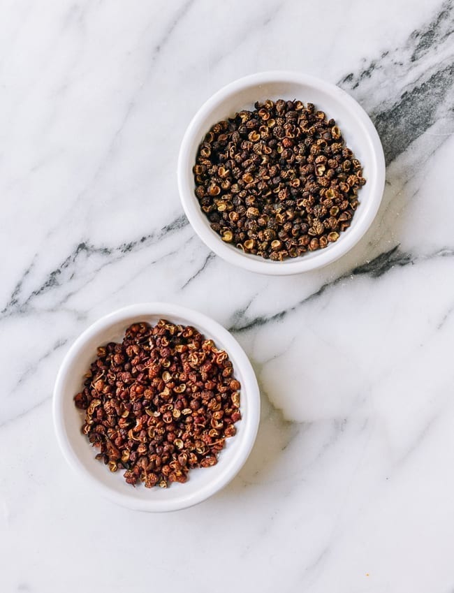 Red and Green Sichuan Peppercorns in small dishes, bmeteor.aiodimecu.cf