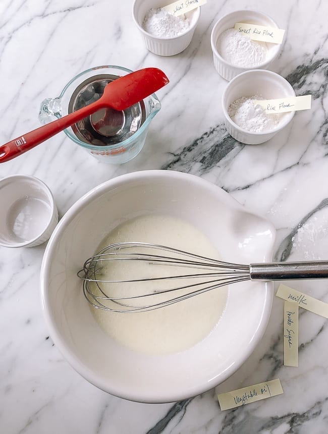 Powdered sugar, milk, and oil in mixing bowl, bmeteor.aiodimecu.cf