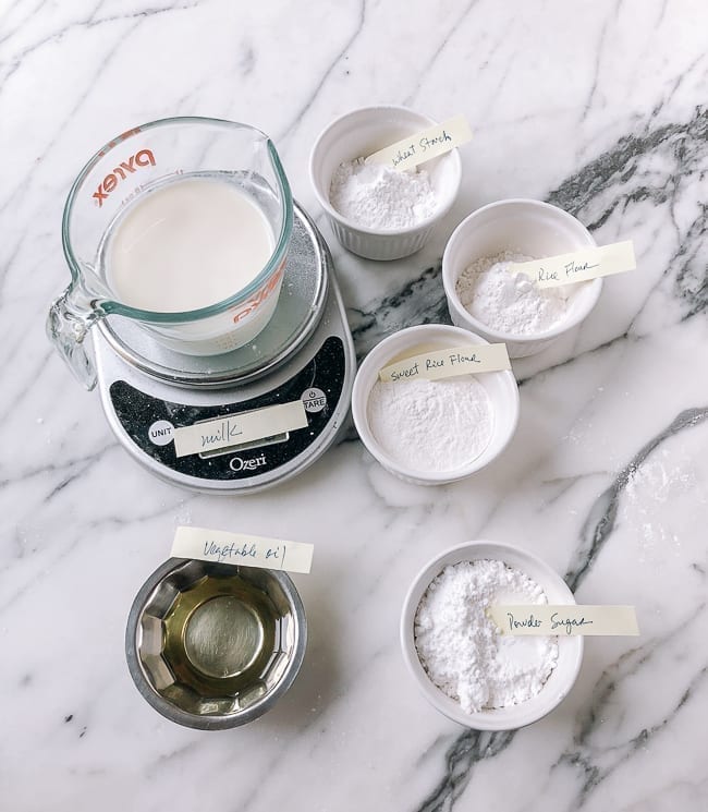 Ingredients to make dough for snow skin mooncakes, bmeteor.aiodimecu.cf