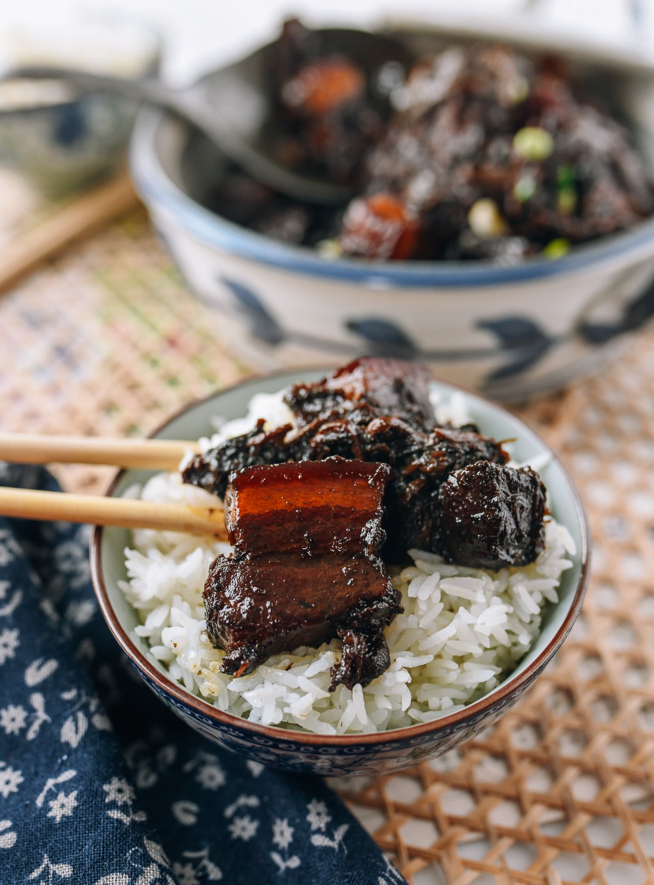 Meicai Pork Belly over rice