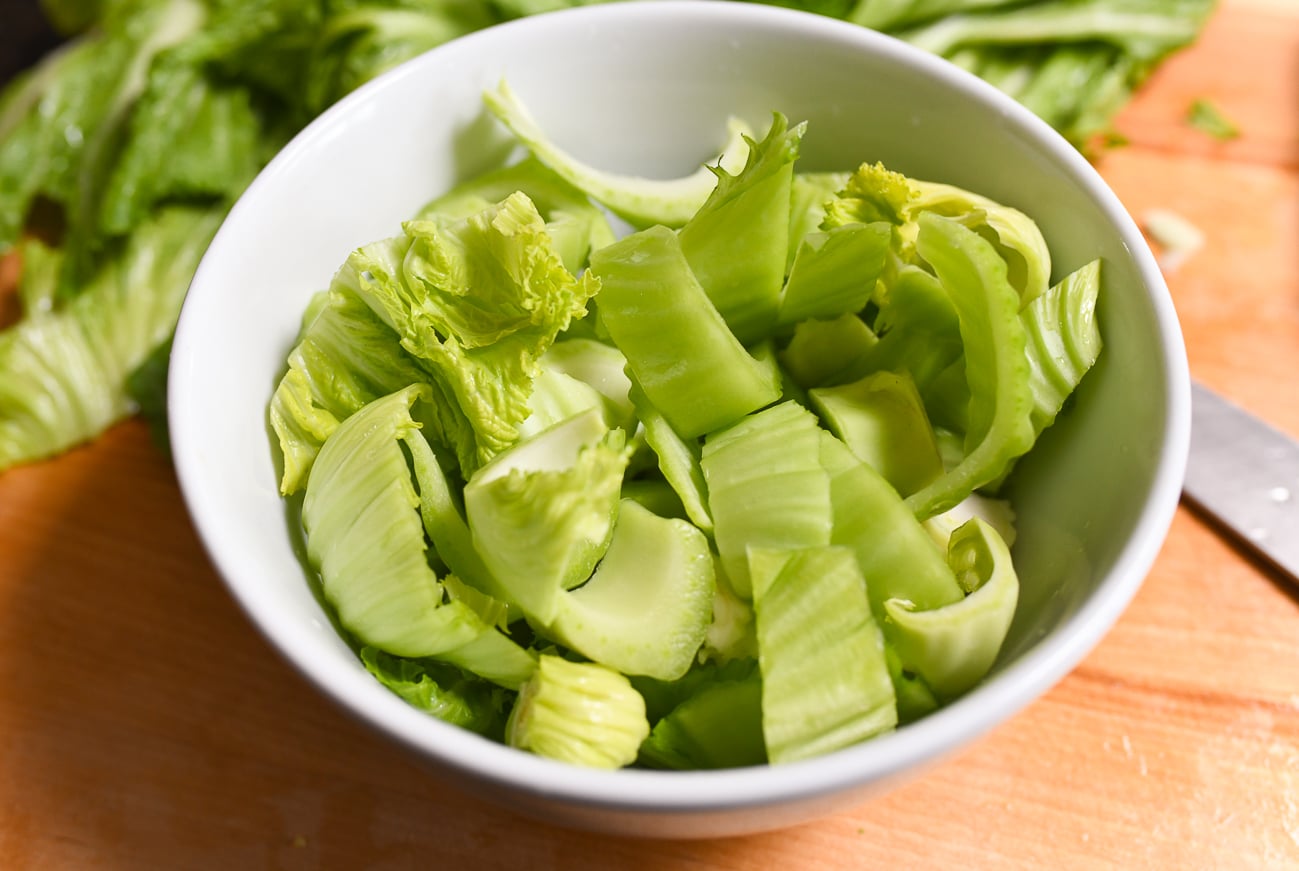 Mustard Green Stems