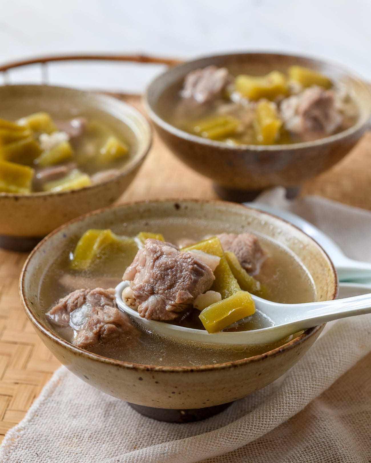 Cantonese Bitter Melon Soup with Pork Bones
