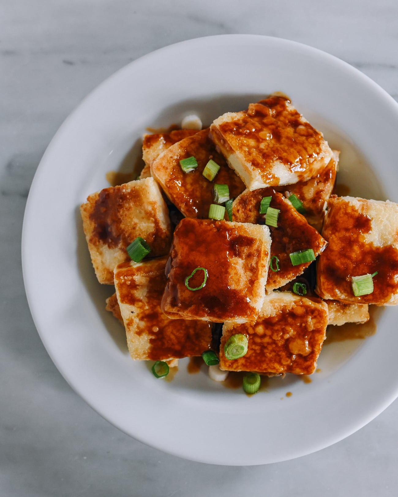 Crispy Tofu Without Deep-frying! (脆皮豆腐)