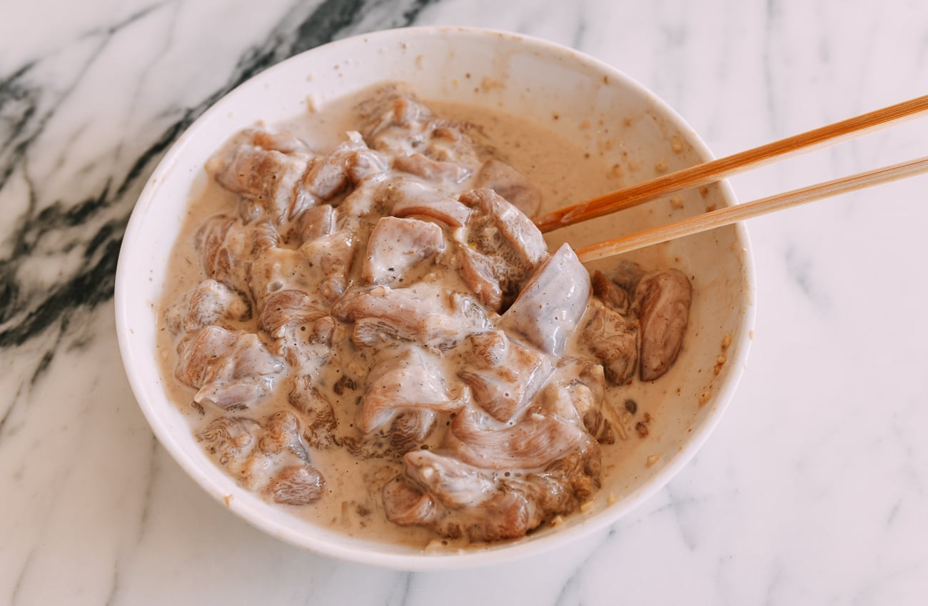 Battered chicken