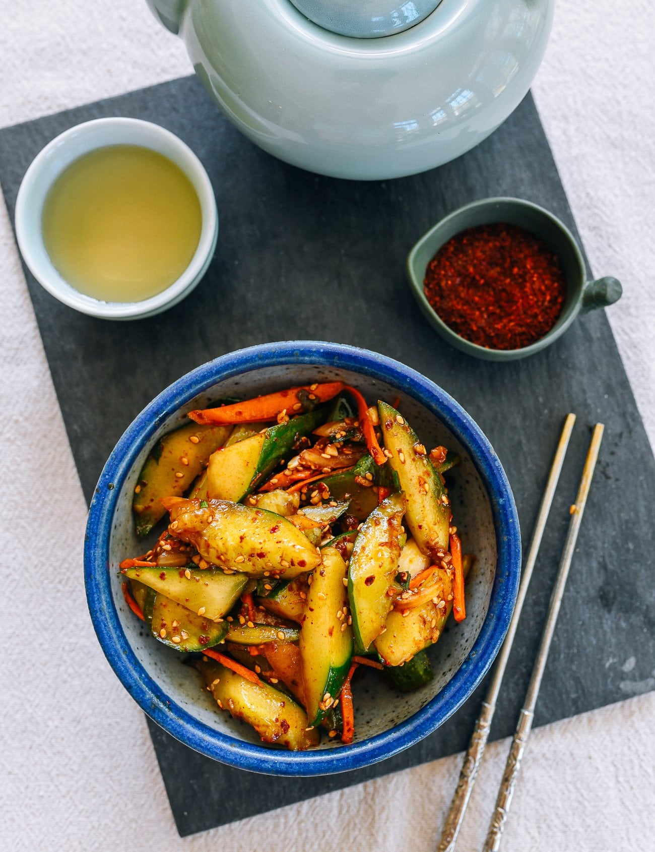 Quick Cucumber Kimchi