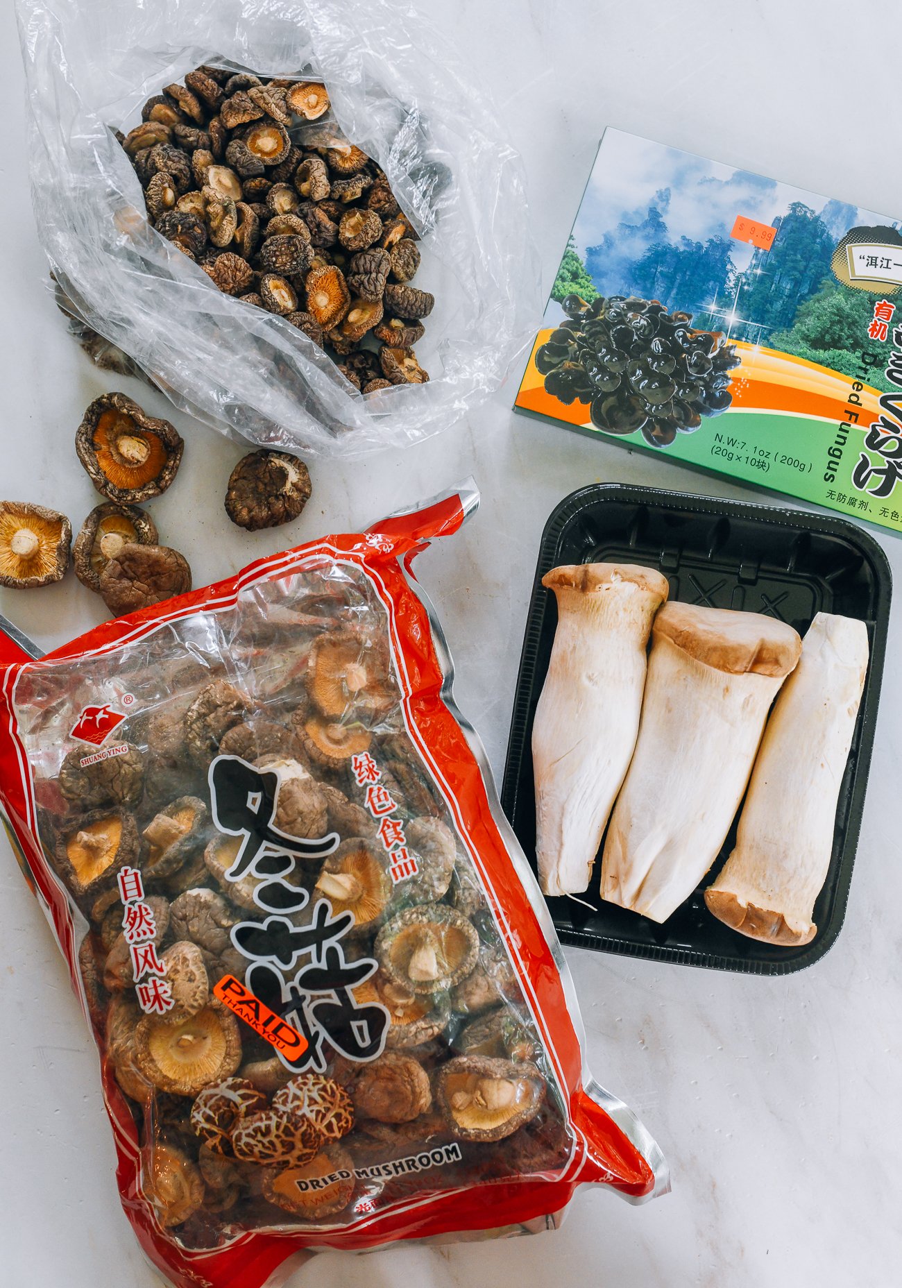 mushroom noodle soup ingredients